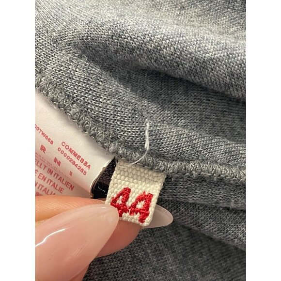 Marni Sideswept Hem Dress Grey Womens Size IT 44 US 8 - Picture 12 of 14